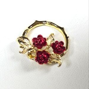ROSE BROOCH